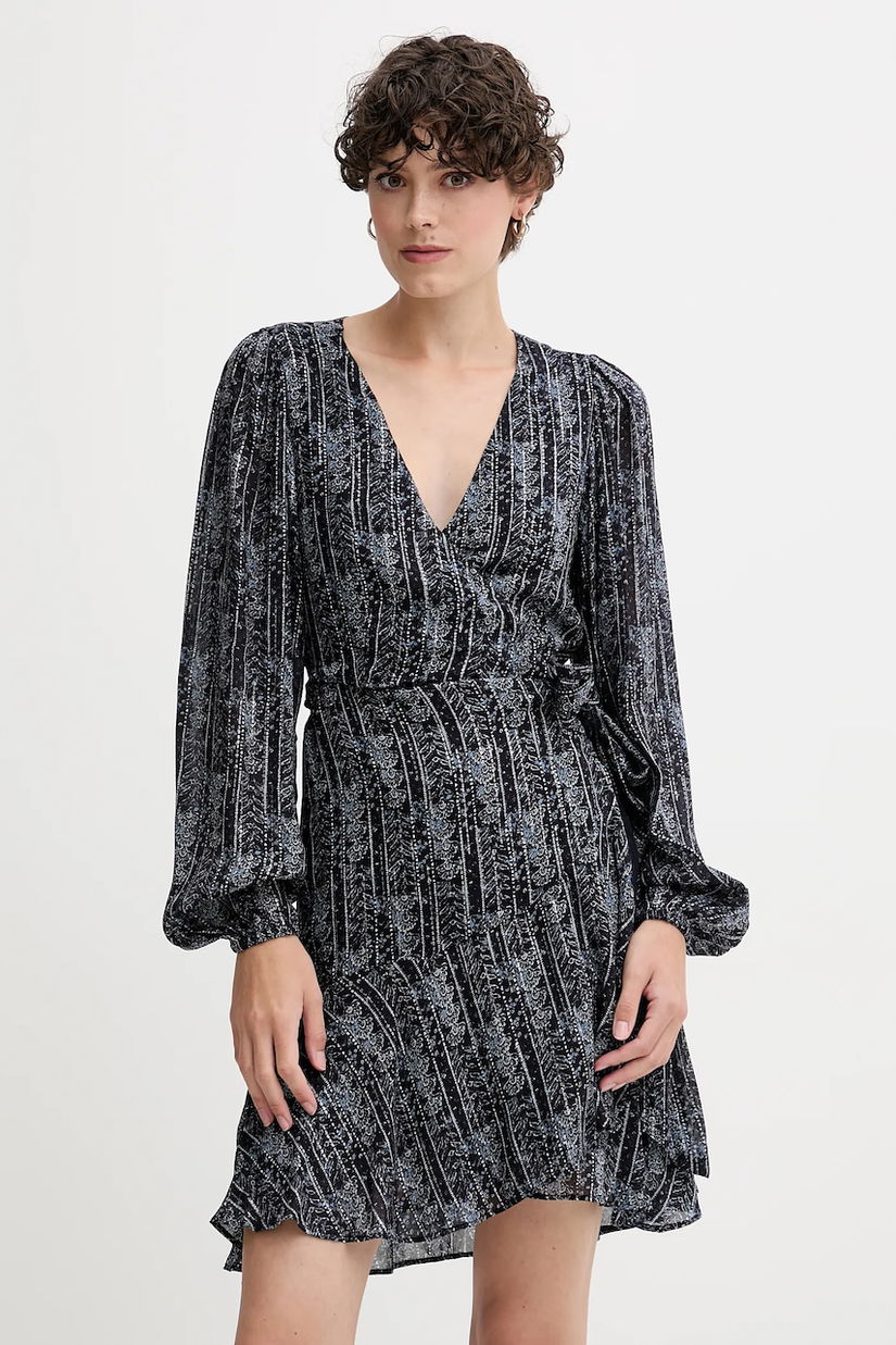 Pepe Jeans rochie culoarea bleumarin, mini, evazați, PL9537721