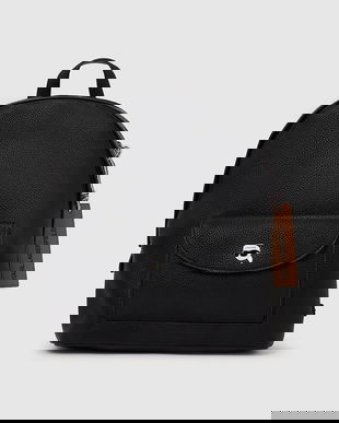 Karl Lagerfeld rucsac culoarea negru, mare, uni, A4W30003