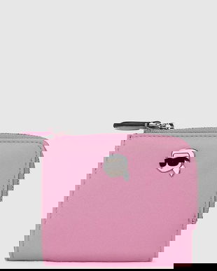Karl Lagerfeld portofel culoarea roz, A4W32012