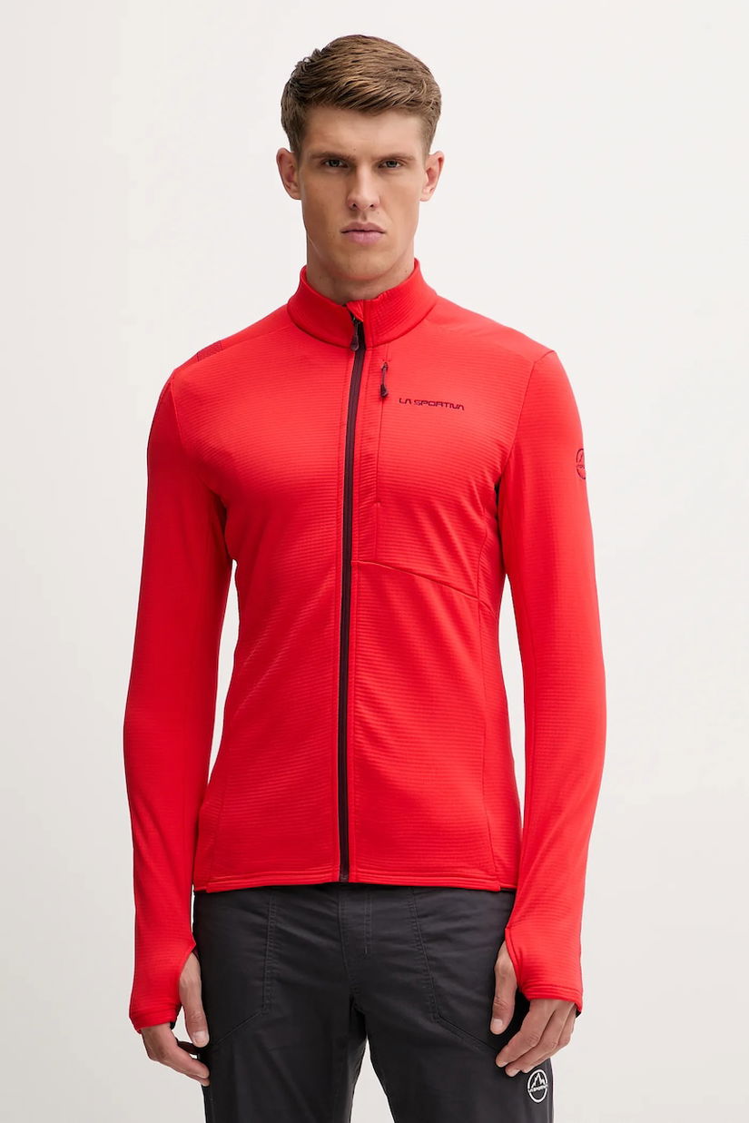 LA Sportiva hanorac în aer liber Chill Thermal culoarea roșu, uni, ZASF039
