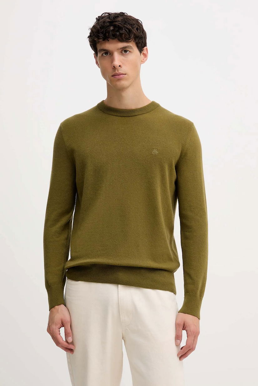 Marc O'Polo pulover din amestec de lână culoarea galben, light, 529514460504