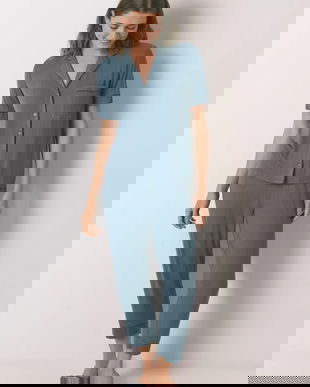 women'secret pijama culoarea verde, 3592437