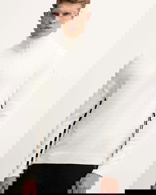 Fusalp pulover Natom culoarea bej, light, cu turtleneck, I2113