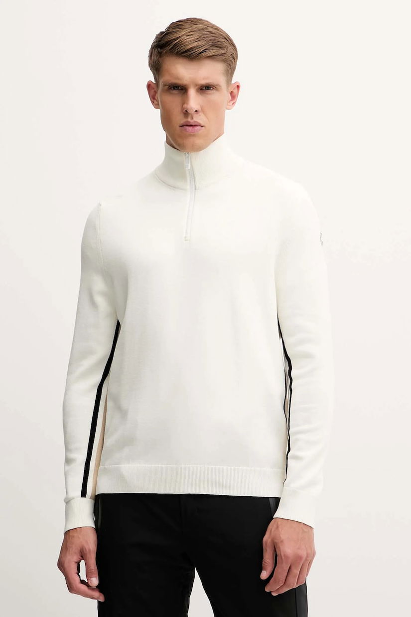 Fusalp pulover Natom culoarea bej, light, cu turtleneck, I2113