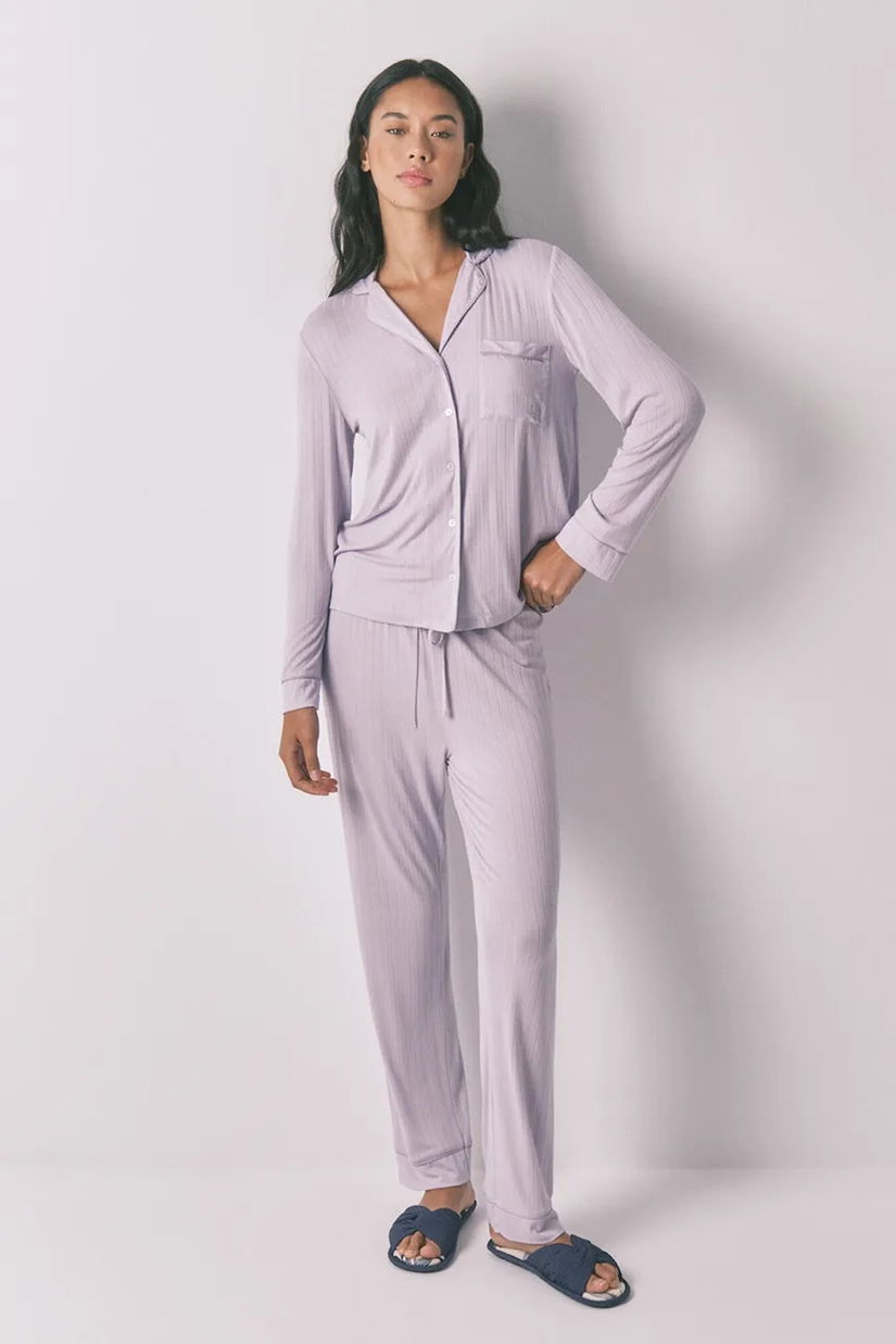 women'secret pijama culoarea violet, 3592438