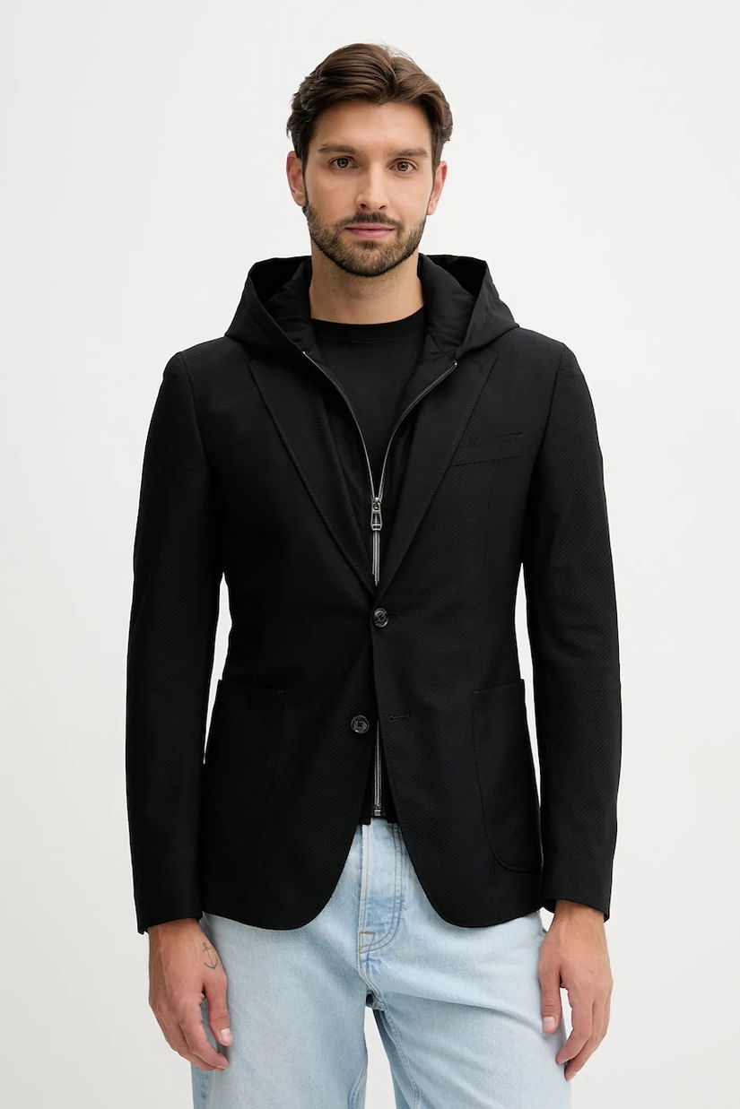 Joop! sacou culoarea negru, 30047604