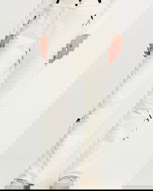 BOSS pantaloni de schi culoarea bej, 50549048