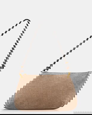 Pollini poșetă de piele culoarea verde, PC4407PP0N QD1