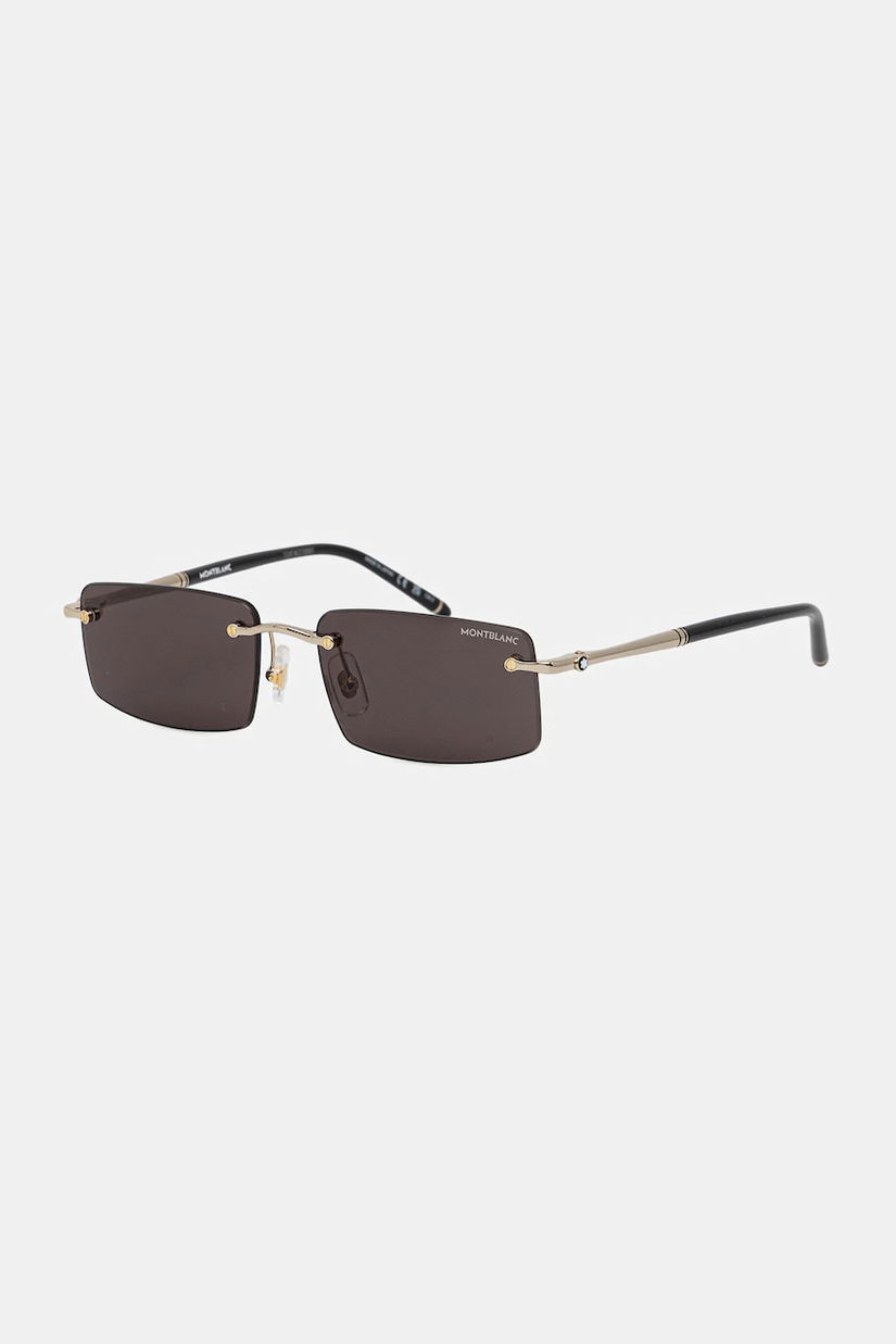 Montblanc ochelari de soare culoarea auriu, MB0443S