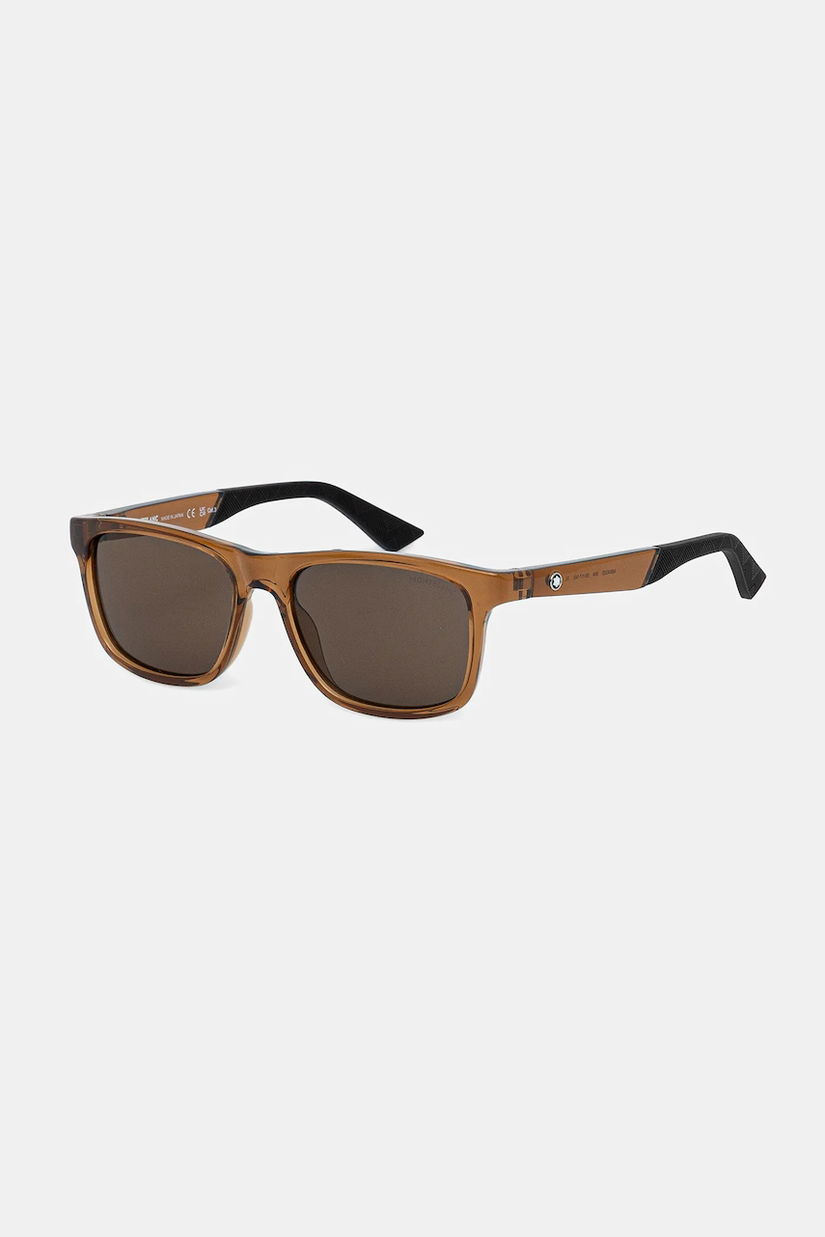 Montblanc ochelari de soare culoarea maro, MB0432S