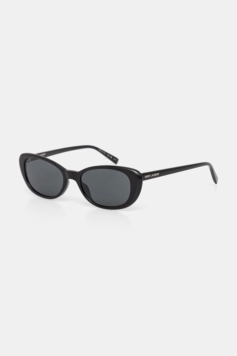 Saint Laurent ochelari de soare culoarea negru, SL 822
