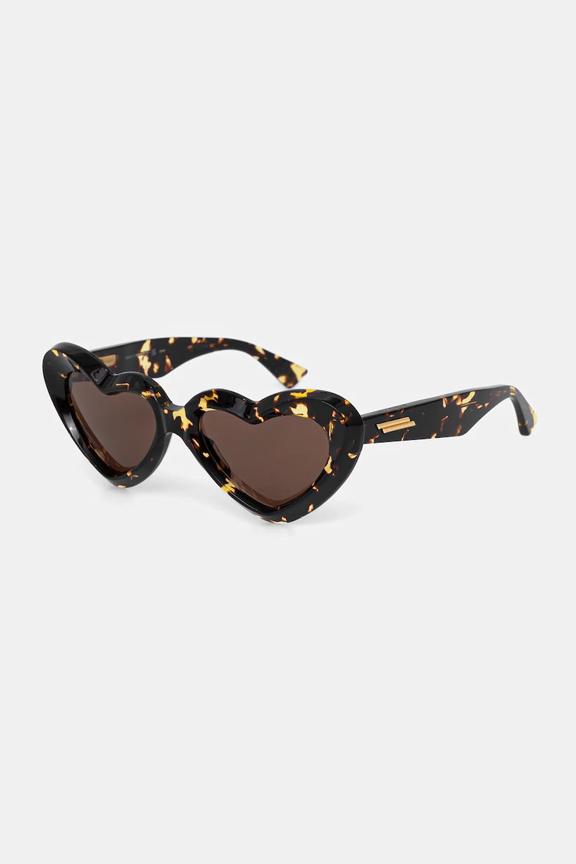 Bottega Veneta ochelari de soare culoarea maro, BV1432S
