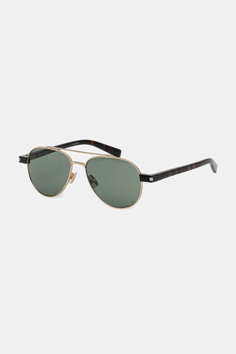 Saint Laurent ochelari de soare culoarea auriu, SL 843