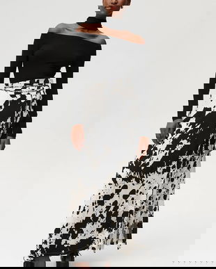 Undress Code fustă maxi, evazați, 1072