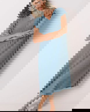 women'secret cămașă de noapte culoarea verde, 4362325