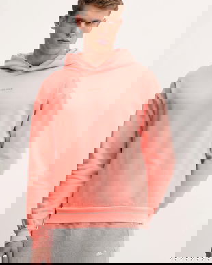 BOGNER Fire+Ice hanorac de bumbac ILAY culoarea portocaliu, cu glugă, cu imprimeu, 84429761