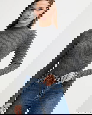 Pepe Jeans pulover culoarea gri, light, cu turtleneck, PL7000026