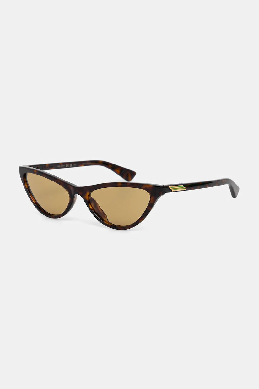 Bottega Veneta ochelari de soare culoarea maro, BV1414S
