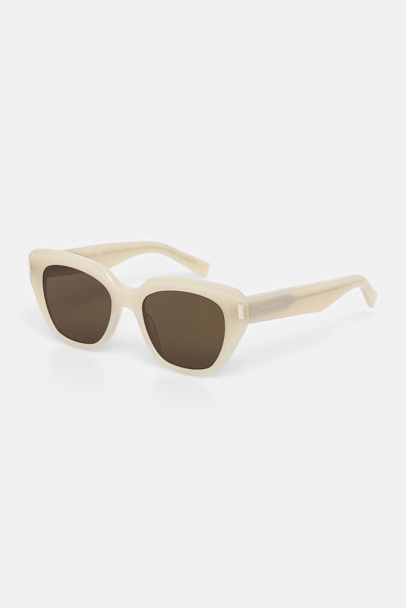 Saint Laurent ochelari de soare culoarea bej, SL 827