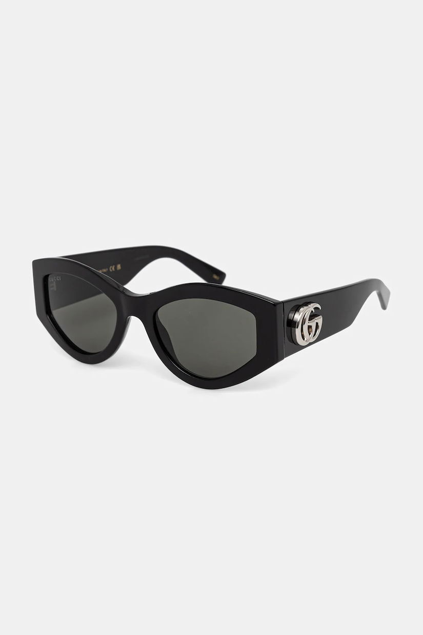 Gucci ochelari de soare culoarea negru, GG1951S