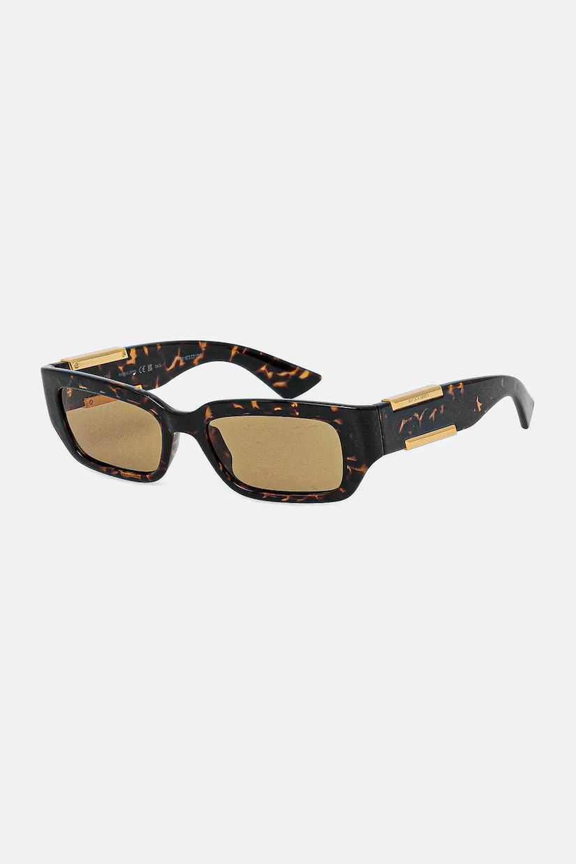 Bottega Veneta ochelari de soare culoarea maro, BV1406S