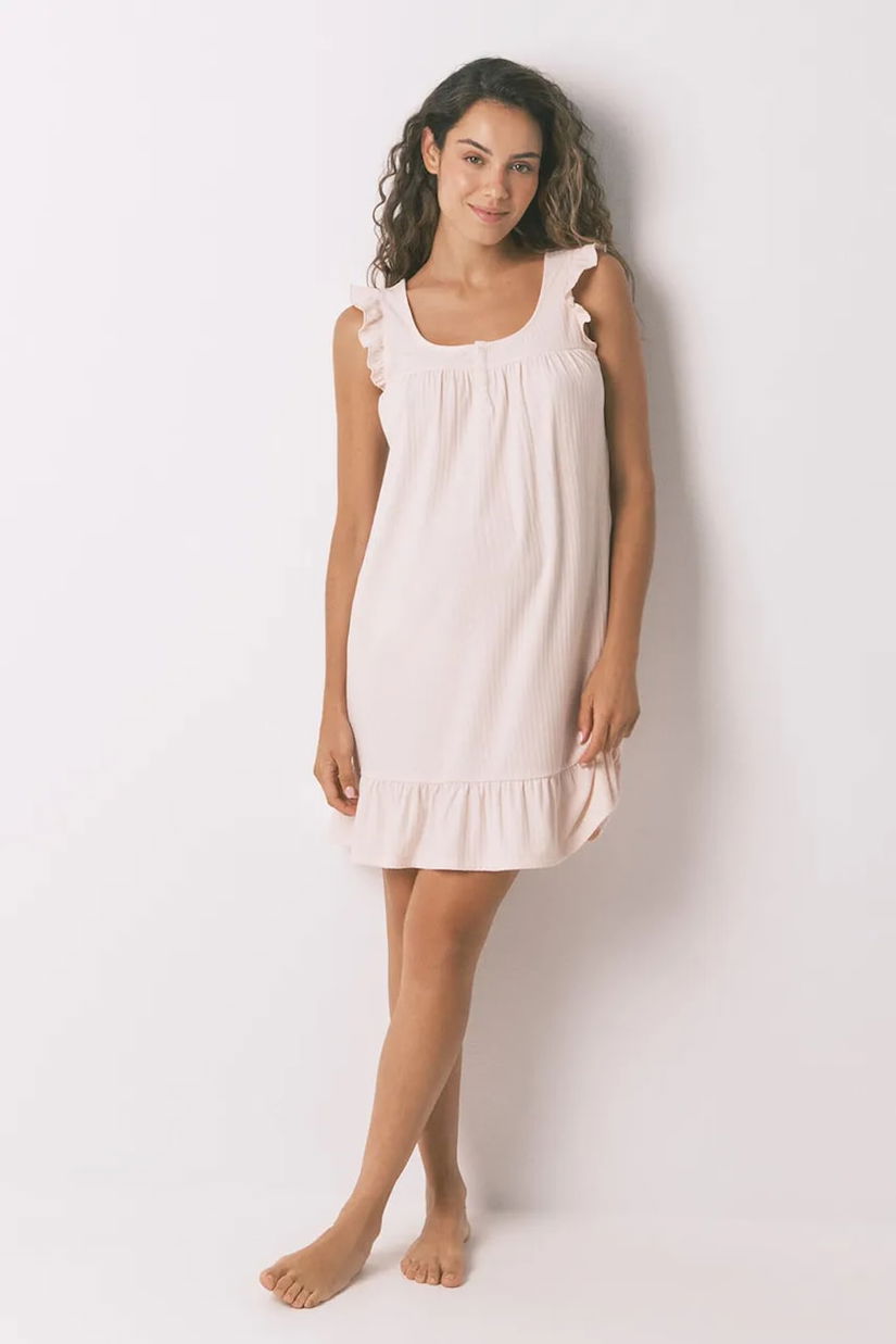 women'secret cămașă de noapte culoarea roz, 4362327