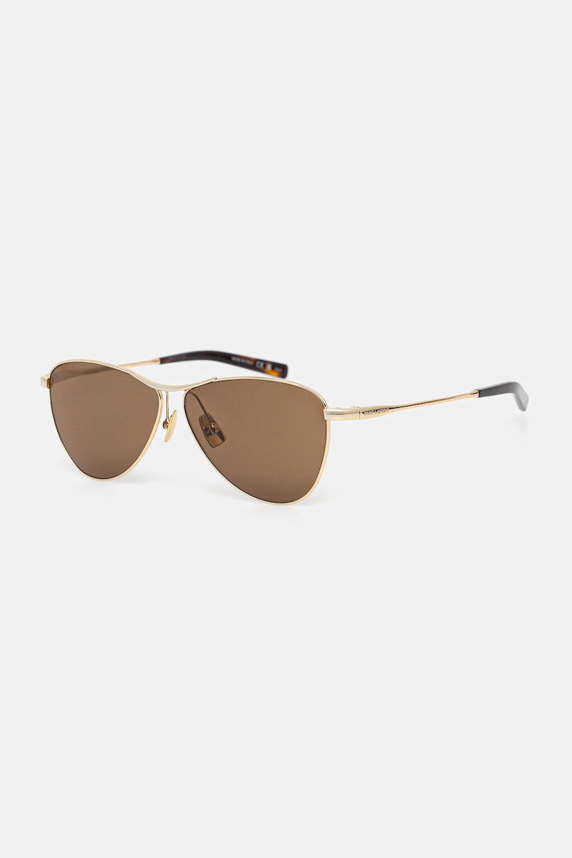 Saint Laurent ochelari de soare VESPER culoarea auriu, SL 831