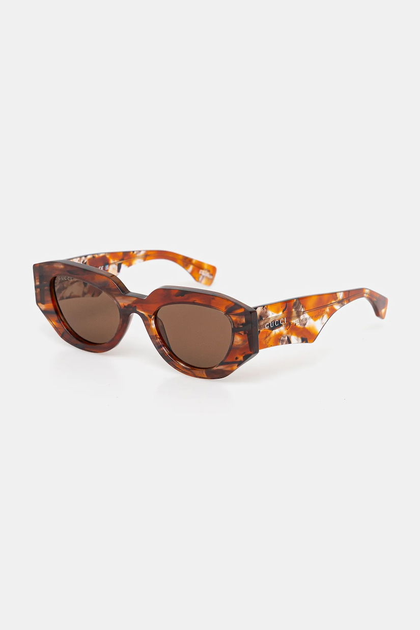 Gucci ochelari de soare culoarea maro, GG2007S
