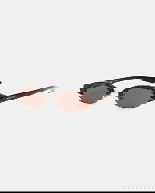 Alexander McQueen ochelari de soare culoarea maro, AM0534S