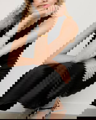 Answear.LAB rochie culoarea negru, maxi, evazati