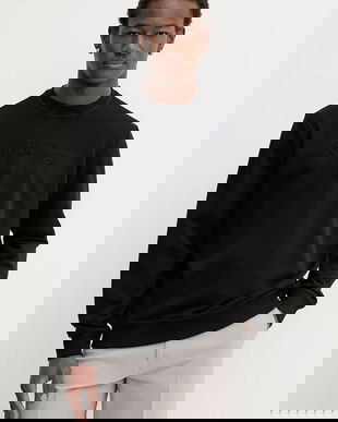 Iceberg bluză culoarea negru, cu imprimeu, E030 6317