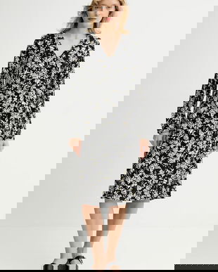 Marc O'Polo rochie culoarea negru, mini, drept, 509098321303