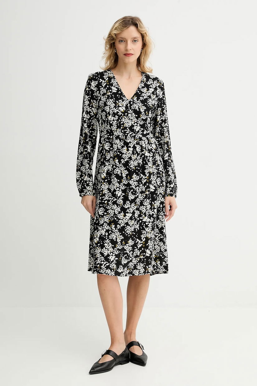 Marc O'Polo rochie culoarea negru, mini, drept, 509098321303