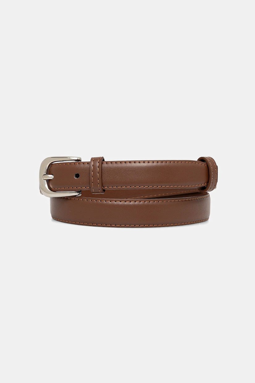 Answear.LAB curea de piele culoarea maro