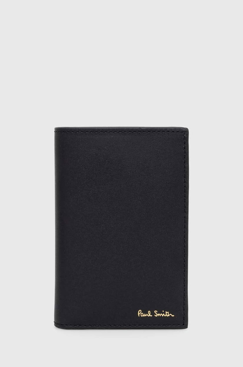 Paul Smith portofel de piele culoarea negru, M1A-4774-BMULTI