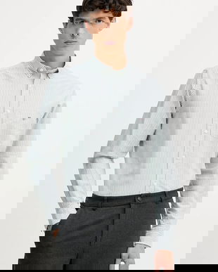 Gant cămașă din bumbac cu guler button-down, regular, 3000230