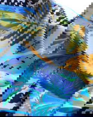 FURLA, esarfa noua, originala,  matase naturala  , brosa noua cadou