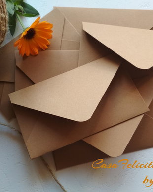 Plicuri craft mini  pentru proiecte delicate