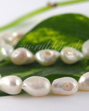Perle cultura 9-11x7-8.5mm, cod F9376 (0.5sir)