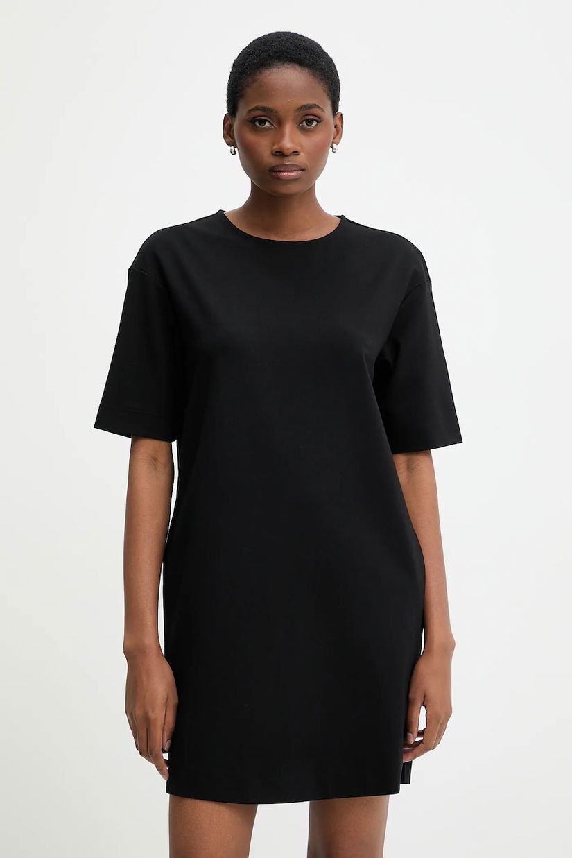 United Colors of Benetton rochie culoarea negru, mini, drept, 47CKDV0BW