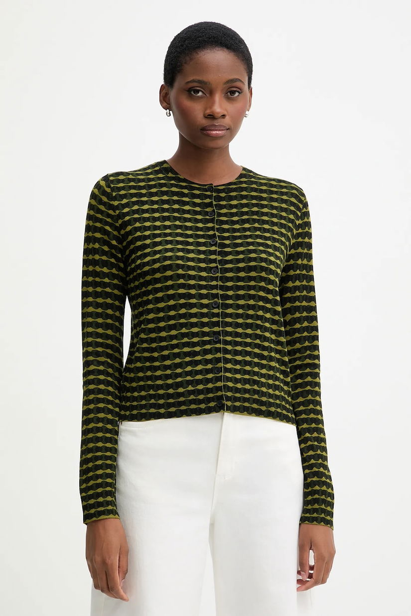 United Colors of Benetton cardigan culoarea verde, light, 12F3D5028