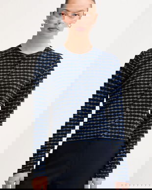 United Colors of Benetton cardigan culoarea bleumarin, light, 12F3D5028