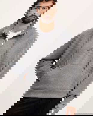 Michael Kors bluză culoarea gri, uni, CF552P1JW6