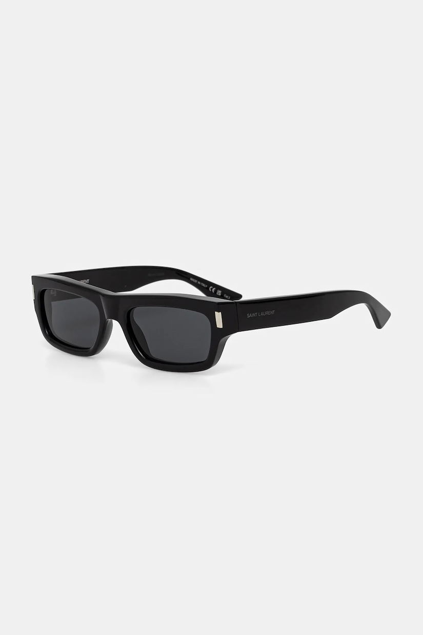 Saint Laurent ochelari de soare culoarea negru, SL 837