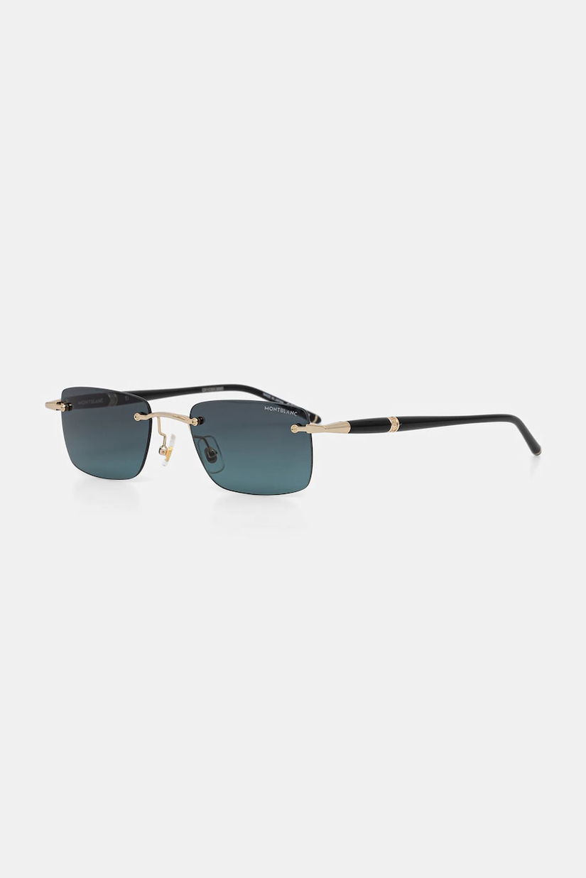 Montblanc ochelari de soare culoarea auriu, MB0344S