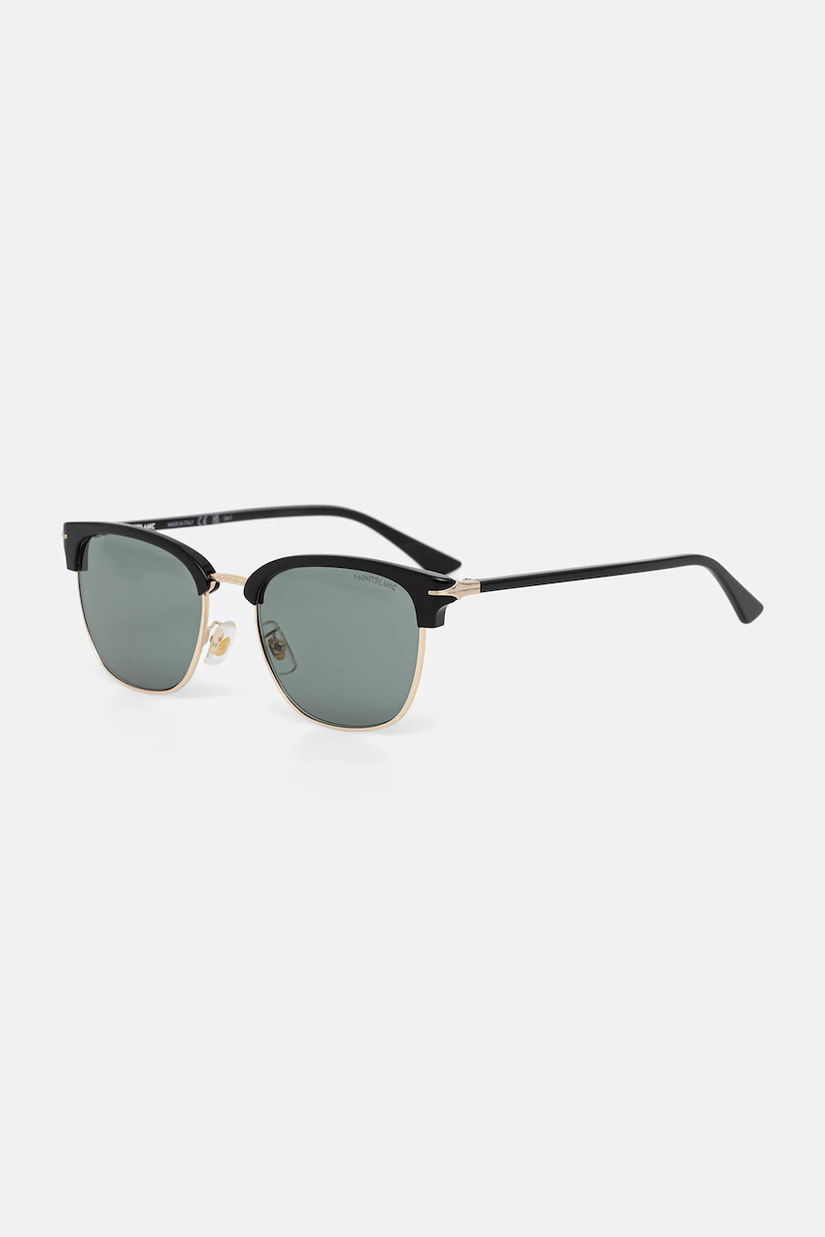 Montblanc ochelari de soare culoarea negru, MB0439SA