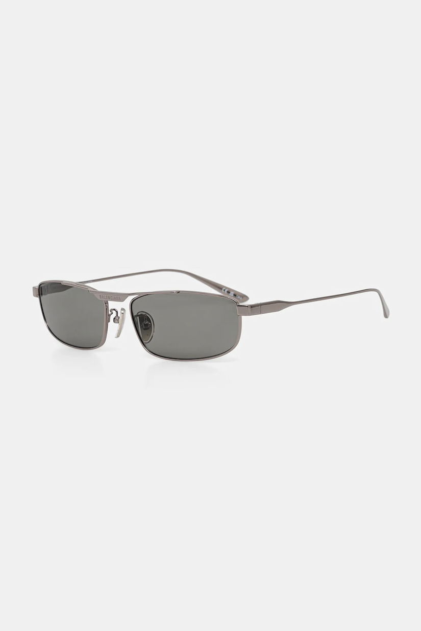 Balenciaga ochelari de soare culoarea argintiu, BB0451S