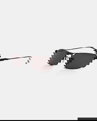 Balenciaga ochelari de soare culoarea negru, BB0451S