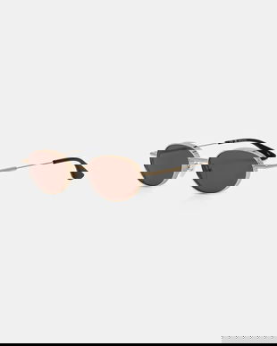 Alexander McQueen ochelari de soare culoarea auriu, AM0523S