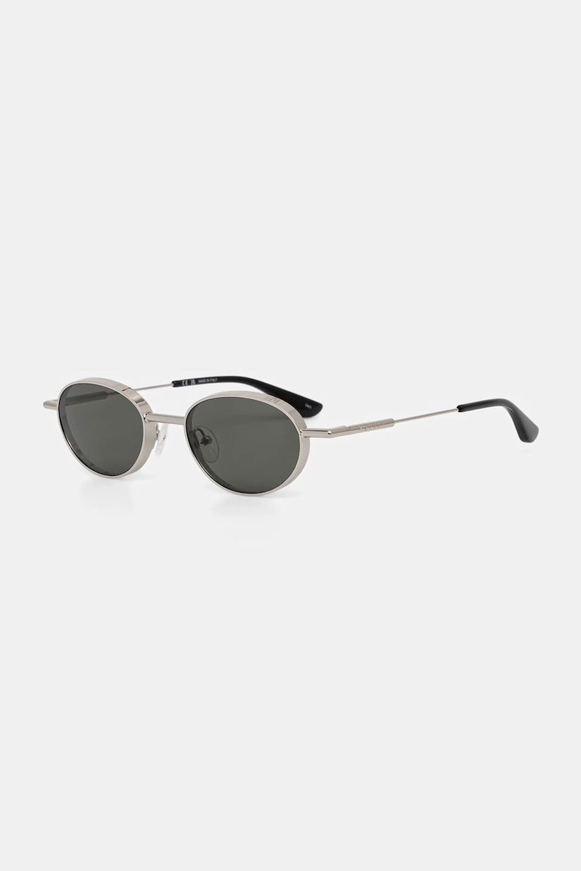 Alexander McQueen ochelari de soare culoarea argintiu, AM0523S
